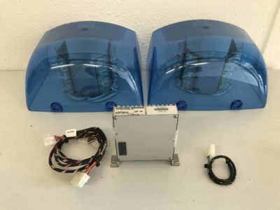 Pintsch Bamag ToPAS LED Umrüstsatz blau 4x3 LED mit 18,5 Hauben