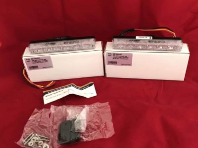 Axixtech/Juluen LED-Frontblitzer ES6, Set blau