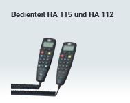 Bedienhandhörer Typ HA115 Deutschland 9SX 010 391-001