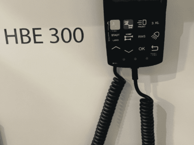 Hänsch Bedienteil HBE 300 Variante Feuerwehr / Notarzt universal (FN UNI 1)