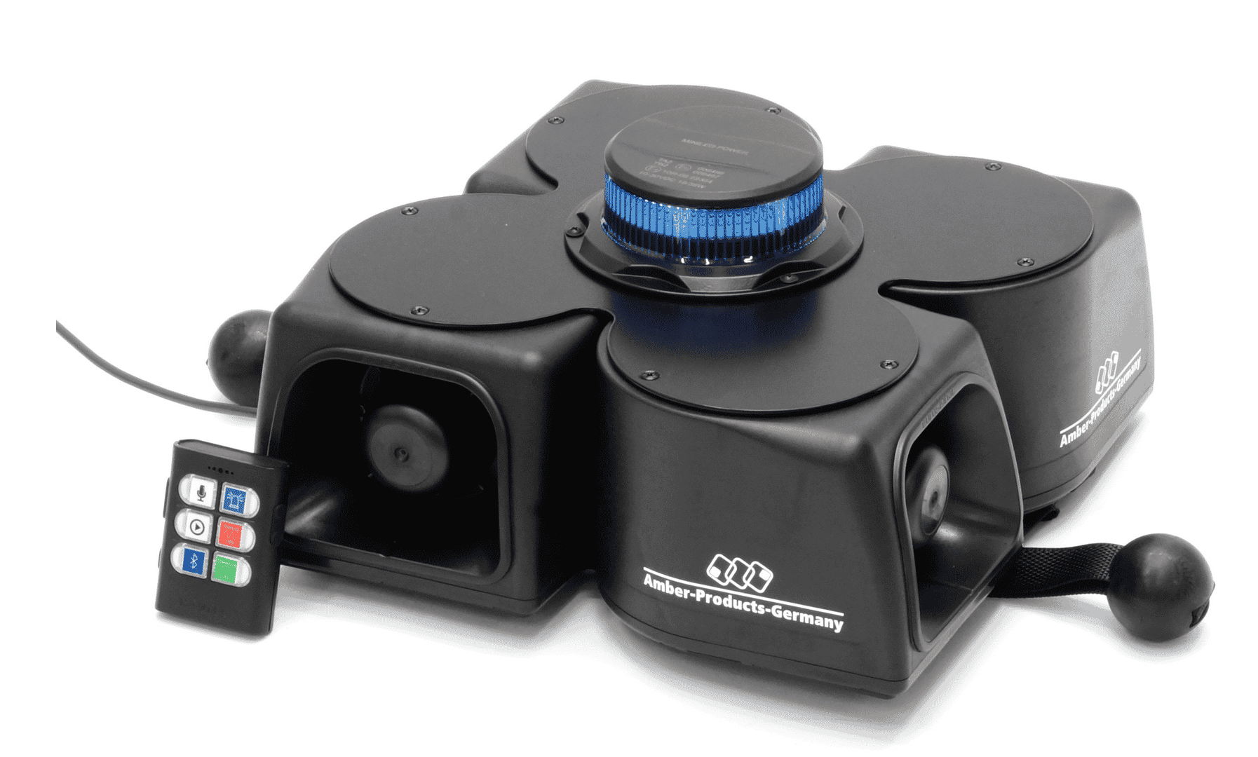 MoWa 2 | 360° KATWARN | Mobile Warnanlage mit Durchsagefunktion, Recorder und Bluetooth