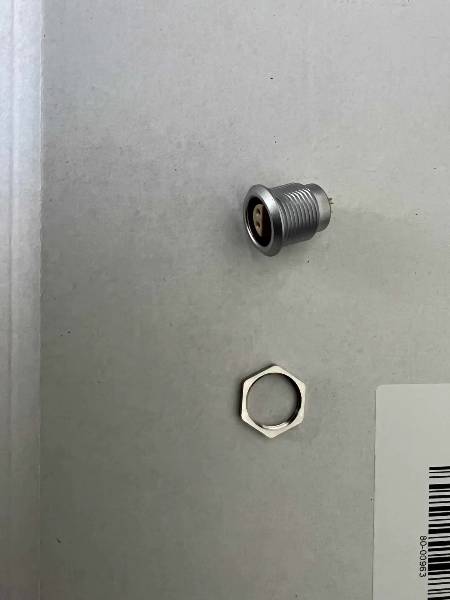 Anschlussdose 4 polig für LEMO / ODU / Yamaichi Winkelstecker